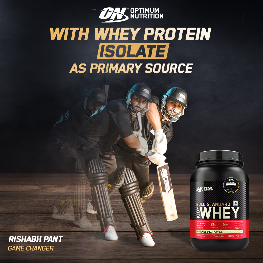 Optimum Nutrition (ON) Gold Standard 100% Whey Protein Vanilla Ice Cream Flavour Powder, 4 Kg, Pack of 1 Optimum Nutrition (ON) Gold Standard 100% Whey Protein Vanilla Ice Cream Flavour Powder, 4 Kg, Pack of 1