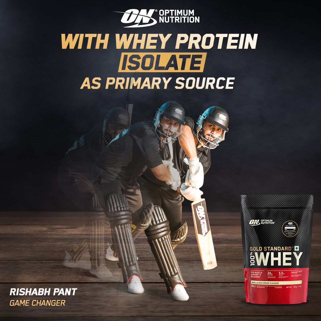 Optimum Nutrition (ON) Gold Standard 100% Whey Protein Vanilla Ice Cream Flavour Powder, 454 gm, Pack of 1 Optimum Nutrition (ON) Gold Standard 100% Whey Protein Vanilla Ice Cream Flavour Powder, 454 gm, Pack of 1