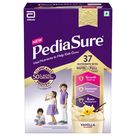Pediasure Vanilla Flavour Nutrition Powder for Kids Growth, 950 gm