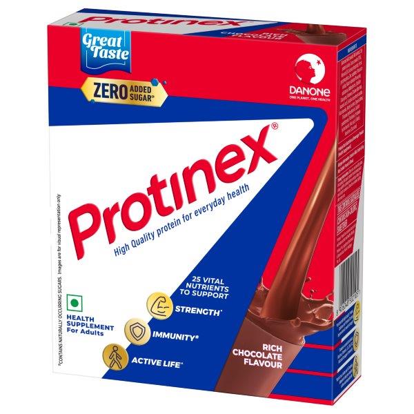 Protinex Rich Chocolate Flavour Nutrition Powder for Adults, 200 gm Refill Pack, Pack of 1 Protinex Rich Chocolate Flavour Nutrition Powder for Adults, 200 gm Refill Pack, Pack of 1
