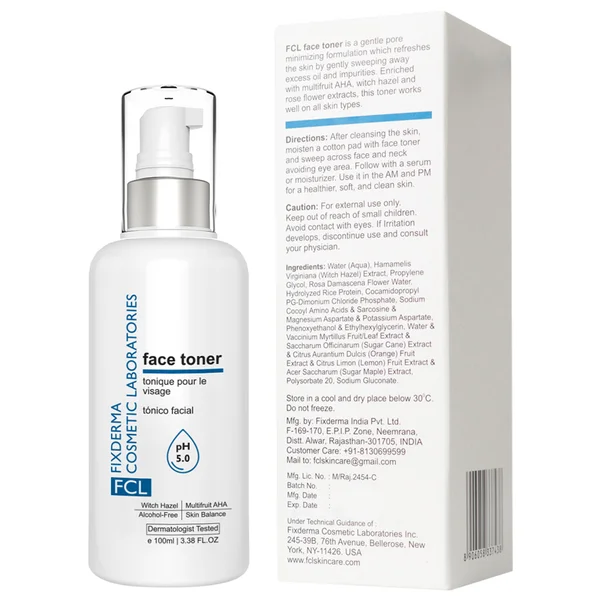 Fixderma Face Toner, 100 ml
