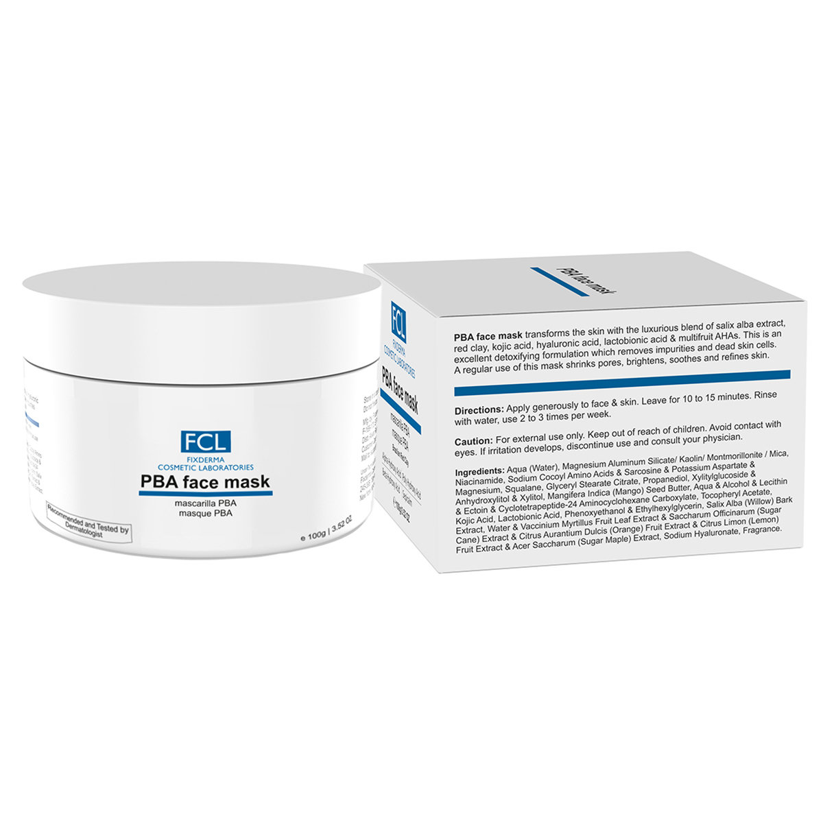 Fixderma PBA Face Mask, 100 gm, Pack of 1 Fixderma PBA Face Mask, 100 gm, Pack of 1