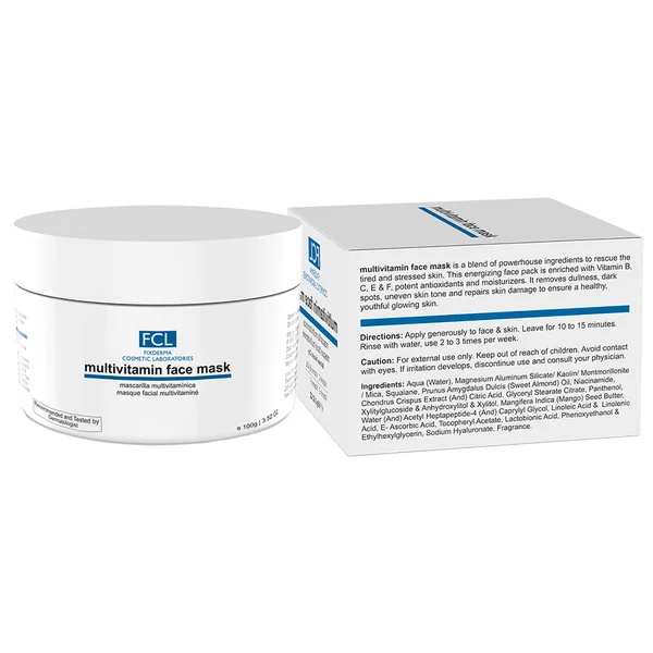 Fixderma Multivitamin Face Mask, 100 gm, Pack of 1