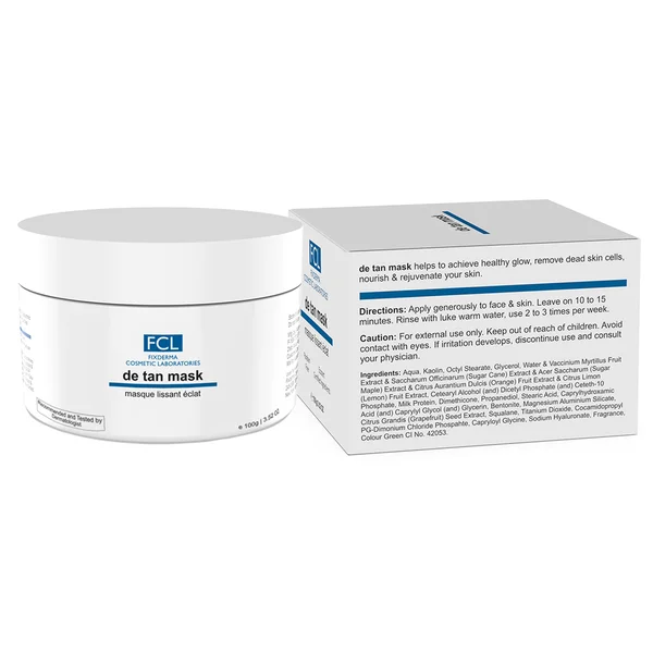 Fixderma De Tan Mask Cream, 100 gm, Pack of 1