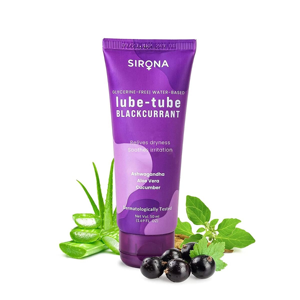 Sirona Lubetube Blackcurrant Flavour Lubricant Gel, 50 ml Price, Uses