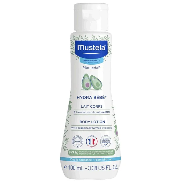 Mustela Hydra Bebe Lait Corps Body Lotion, 100 ml, Pack of 1