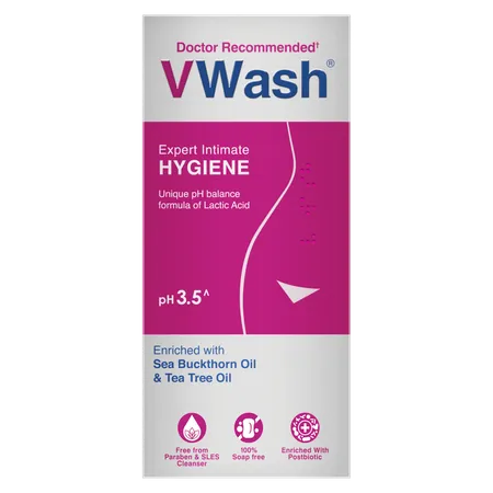 VWash Expert Intimate Hygiene Wash, 200 ml