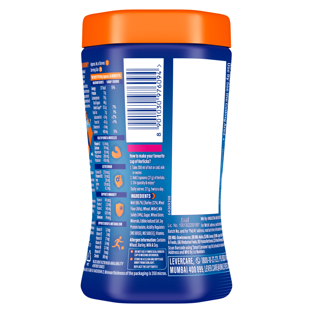 Horlicks Classic Malt Flavour Nutrition Drink Powder 200 gm | Support Immunity | Improves Bone & Muscle Health | Healthy Weight Gain, Pack of 1 Horlicks Classic Malt Flavour Nutrition Drink Powder 200 gm | Support Immunity | Improves Bone & Muscle Health | Healthy Weight Gain, Pack of 1