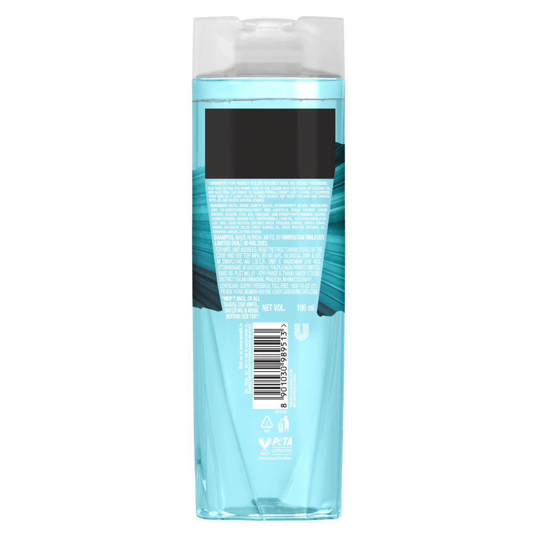 Sunsilk Coconut Oil & Aloe Vera Volume Shampoo, 195 ml, Pack of 1 Sunsilk Coconut Oil & Aloe Vera Volume Shampoo, 195 ml, Pack of 1