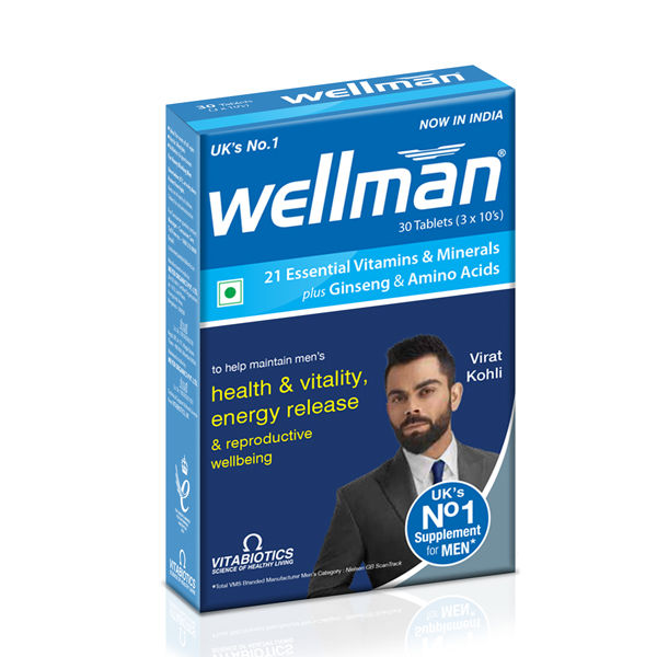 Wellman Health Supplement for Men, 30 Tablets Price, Uses, Side Effects
