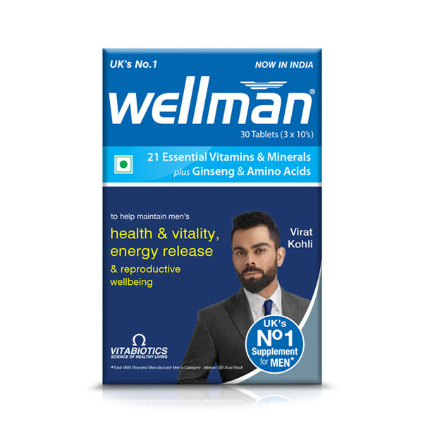 Wellman Health Supplement for Men, 30 Tablets Price, Uses, Side Effects