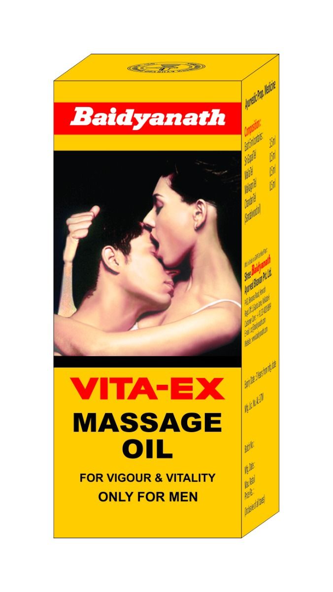 Baidyanath VitaEx Massage Oil, 15 ml Price, Uses, Side Effects