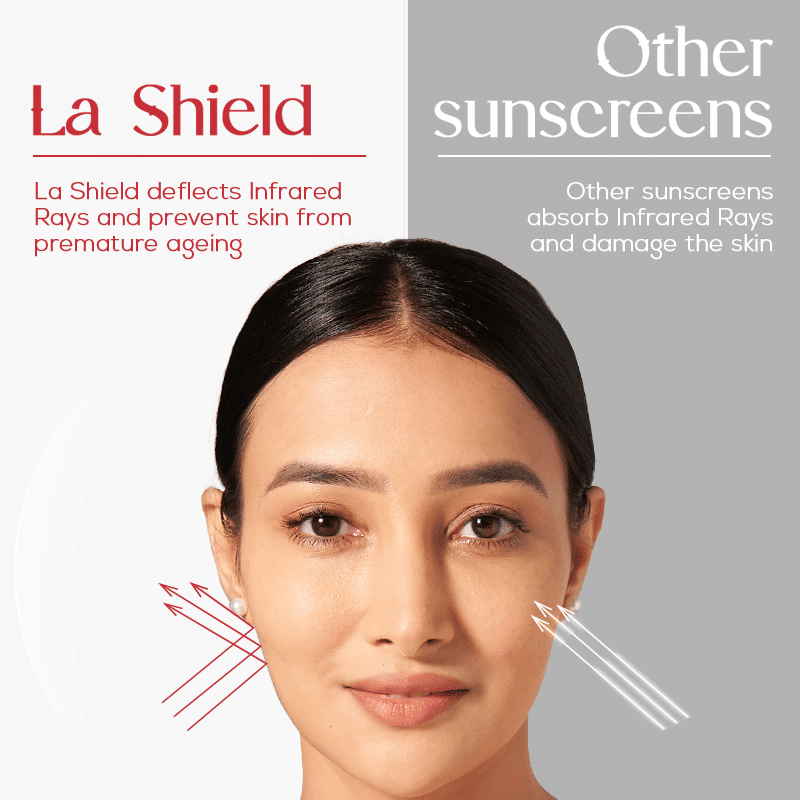 LA Shield IR SPF 30 PA++++ Sunscreen Gel, 60 gm, Pack of 1 LA Shield IR SPF 30 PA++++ Sunscreen Gel, 60 gm, Pack of 1