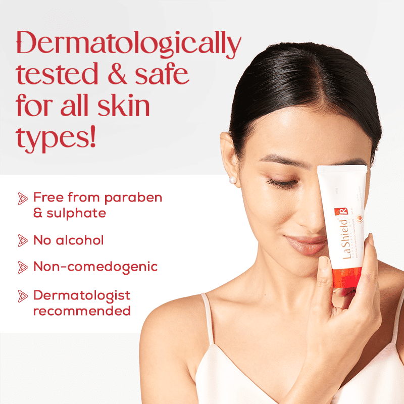 LA Shield IR SPF 30 PA++++ Sunscreen Gel, 60 gm, Pack of 1 LA Shield IR SPF 30 PA++++ Sunscreen Gel, 60 gm, Pack of 1
