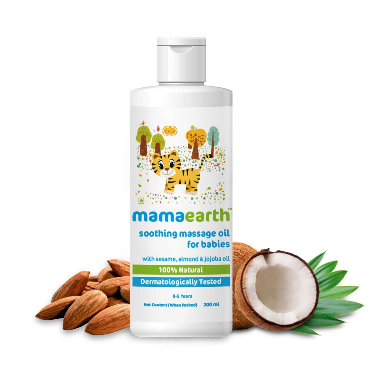 Mamaearth Soothing Massage Oil For Babies with Sesame, Almond & Jojoba