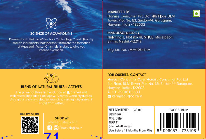 Aqualogica Glow+ Juicy Dew Drops 30 ml | Vitamin C & Papaya | Instant Skin Glow | Glossy & Dewy Skin | All Skin Type, Pack of 1 Aqualogica Glow+ Juicy Dew Drops 30 ml | Vitamin C & Papaya | Instant Skin Glow | Glossy & Dewy Skin | All Skin Type, Pack of 1