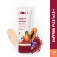 Plum Saffron & Papaya Glow Bright Face Wash, 100 ml