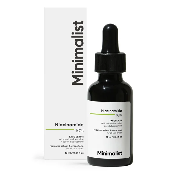 Minimalist Niacinamide 10% Face Serum, 10 ml, Pack of 1