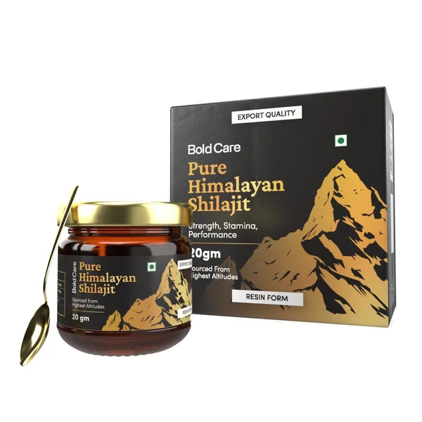 Bold Care Pure Himalayan Shilajit, 20 gm, Pack of 1
