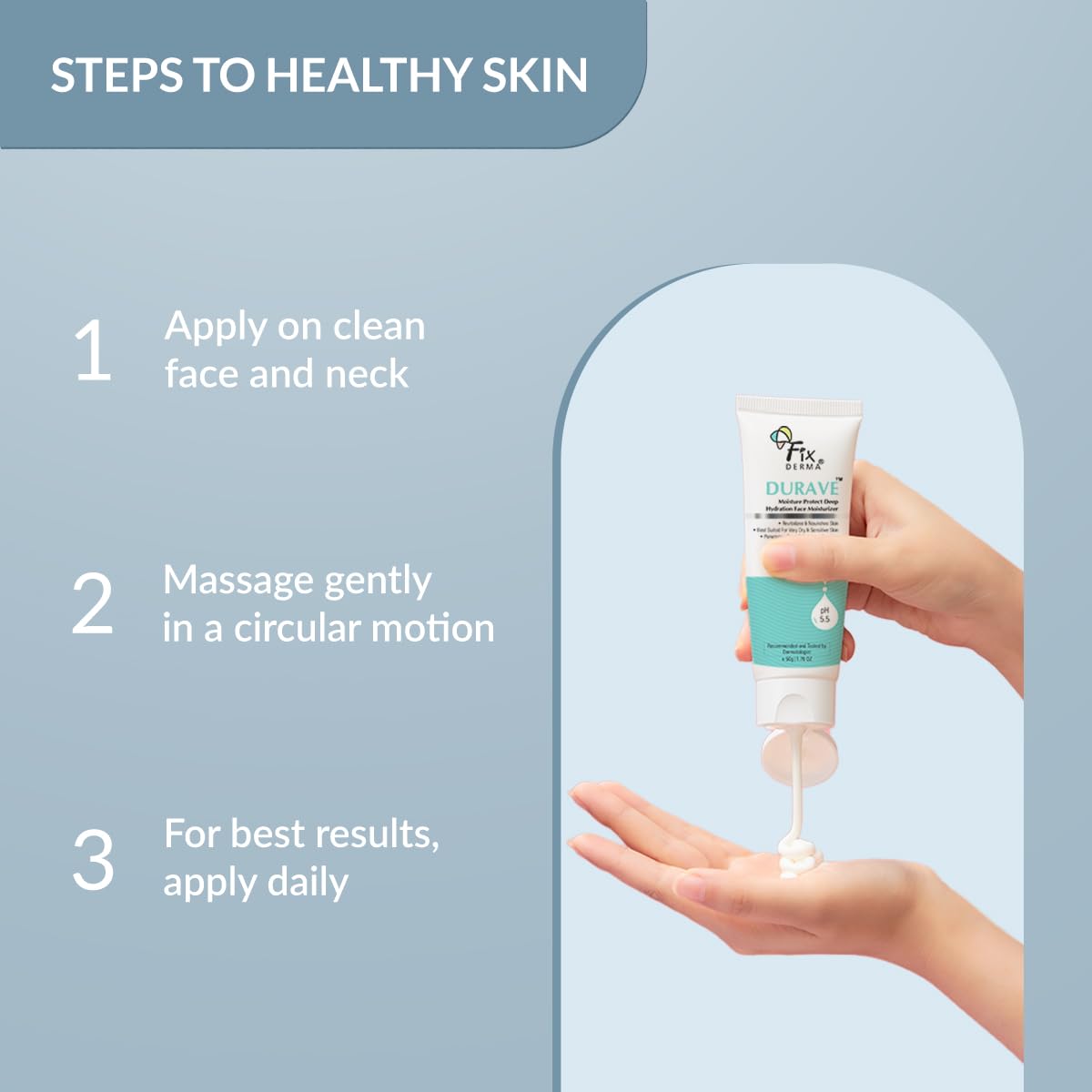 Fixderma Durave Moisture Protect Deep Hydration Face Moisturizer, 50 gm, Pack of 1 Fixderma Durave Moisture Protect Deep Hydration Face Moisturizer, 50 gm, Pack of 1