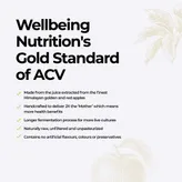 Wellbeing Nutrition Organic Apple Cider Vinegar, 500 ml, Pack of 1