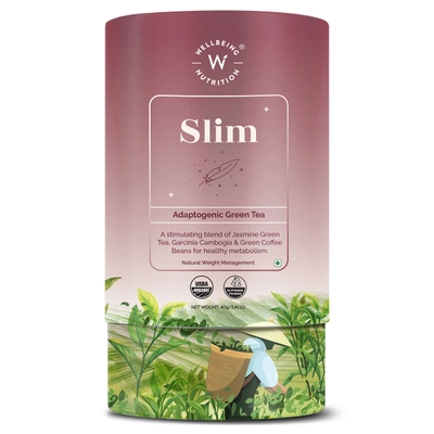 Wellbeing Nutrition Slim Tea Bags, 20 Count, Pack of 1