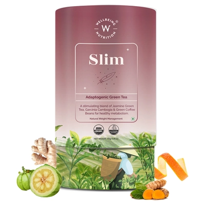 Wellbeing Nutrition Slim Tea Bags, 20 Count, Pack of 1