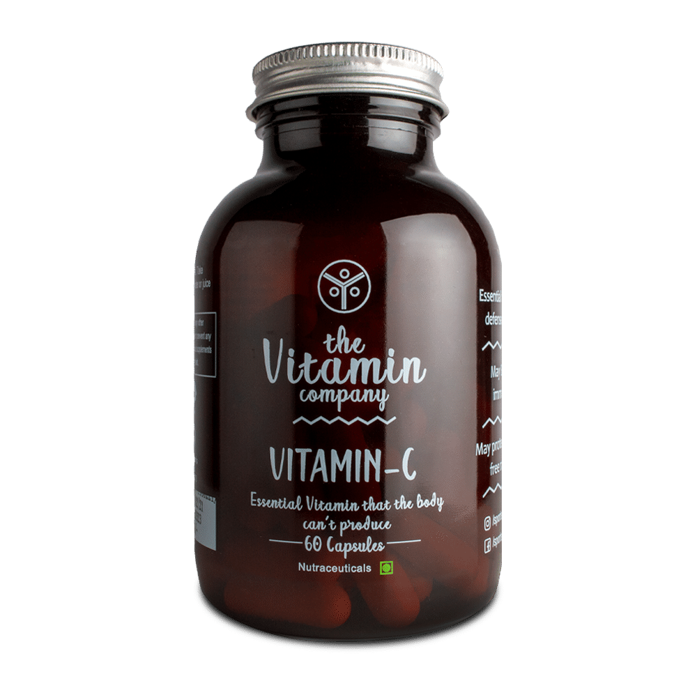 Buy The Vitamin Company Vitamin-C, 60 Capsules Online