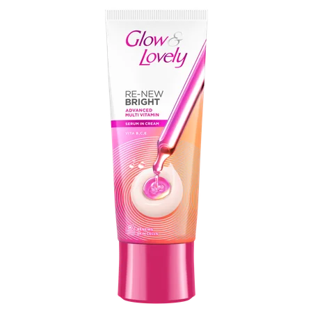 Glow & Lovely Re-New Bright Advanced Multi Vitamin Face Cream, 50 gm 