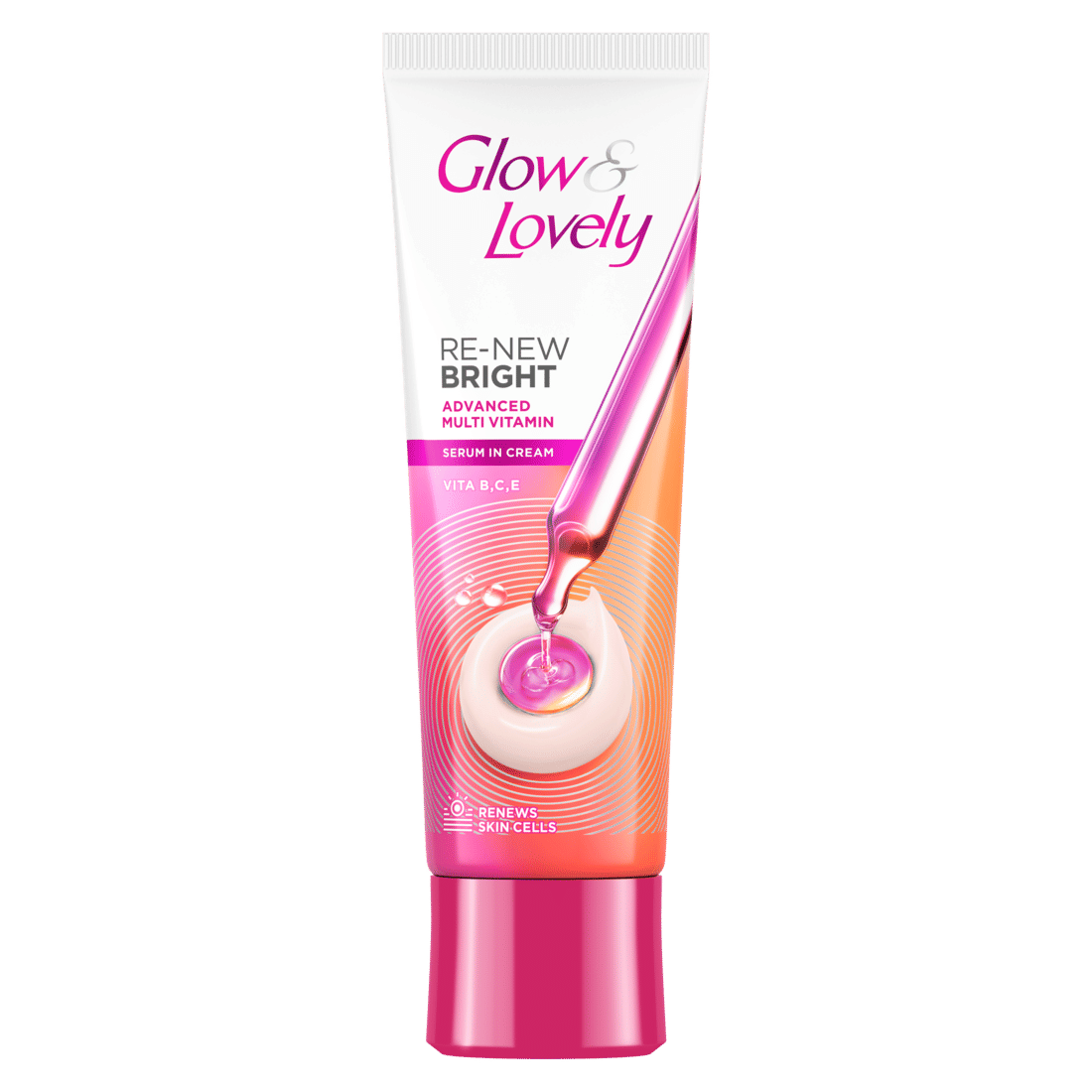Glow & Lovely Re-New Bright Advanced Multi Vitamin Face Cream, 25 gm, Pack of 1 Glow & Lovely Re-New Bright Advanced Multi Vitamin Face Cream, 25 gm, Pack of 1