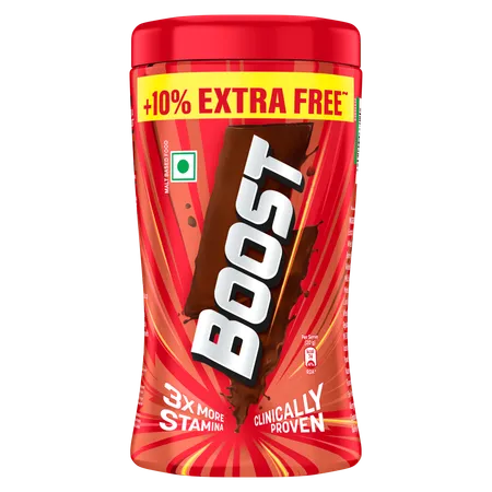 Boost 3X More Stamina Nutrition Powder, 500 gm Jar