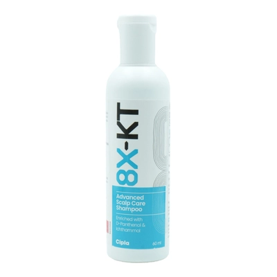 8X-KT Shampoo 60 ml, Pack of 1 Shampoo