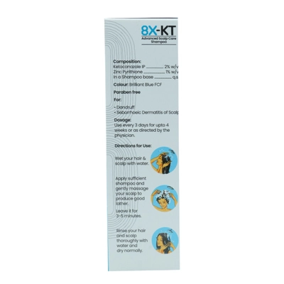 8X-KT Shampoo 60 ml, Pack of 1 Shampoo