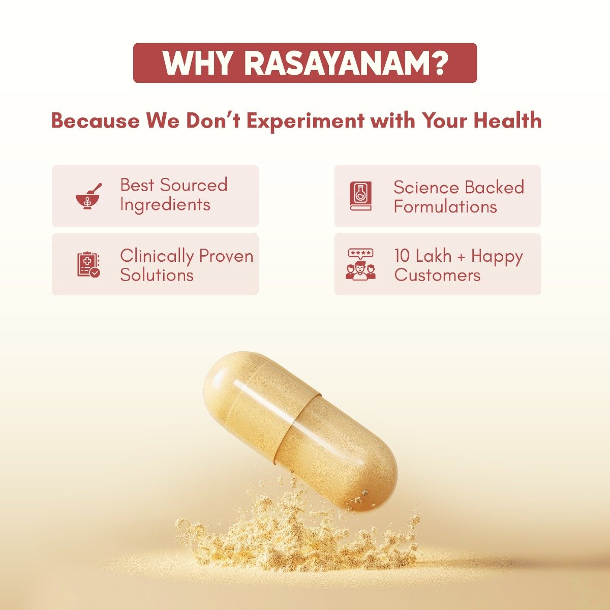 Rasayanam 500mg Shatavari for Women Natural, 60 Capsules, Pack of 1 Rasayanam 500mg Shatavari for Women Natural, 60 Capsules, Pack of 1