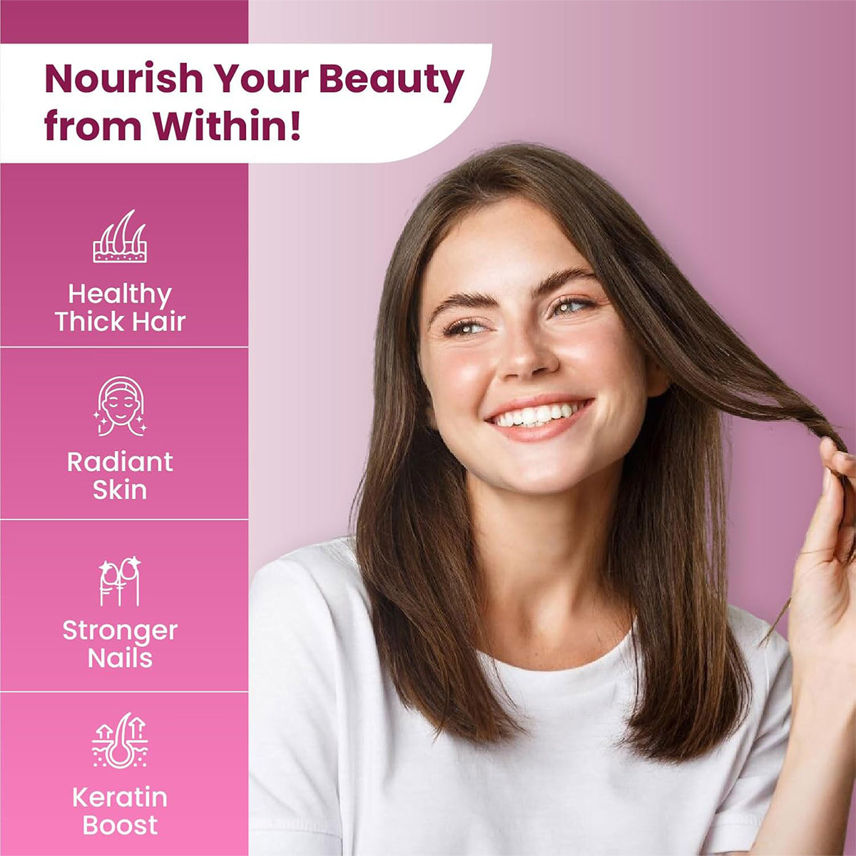 Vlado’s Himalayan Organics Biotin 10000 MCG Tablets for Men & Women, 60 Veg Tablets | Hair Growth, Radiant Skin and Stronger Nails I Sesbania Grandiflora Extract Biotin, Pack of 1 Vlado’s Himalayan Organics Biotin 10000 MCG Tablets for Men & Women, 60 Veg Tablets | Hair Growth, Radiant Skin and Stronger Nails I Sesbania Grandiflora Extract Biotin, Pack of 1