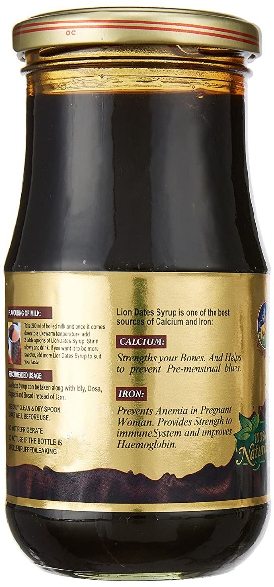 Lion Dates Syrup, 500 gm Price, Uses, Side Effects, Composition