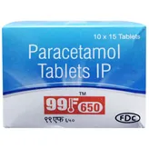 99F 650 mg Tablet 15's, Pack of 15 TabletS