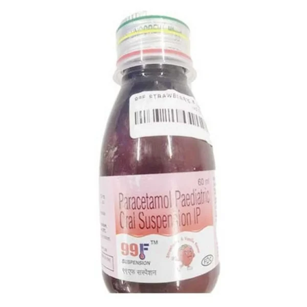 99F 250 mg Strawberry & Vanilla Suspension 60 ml