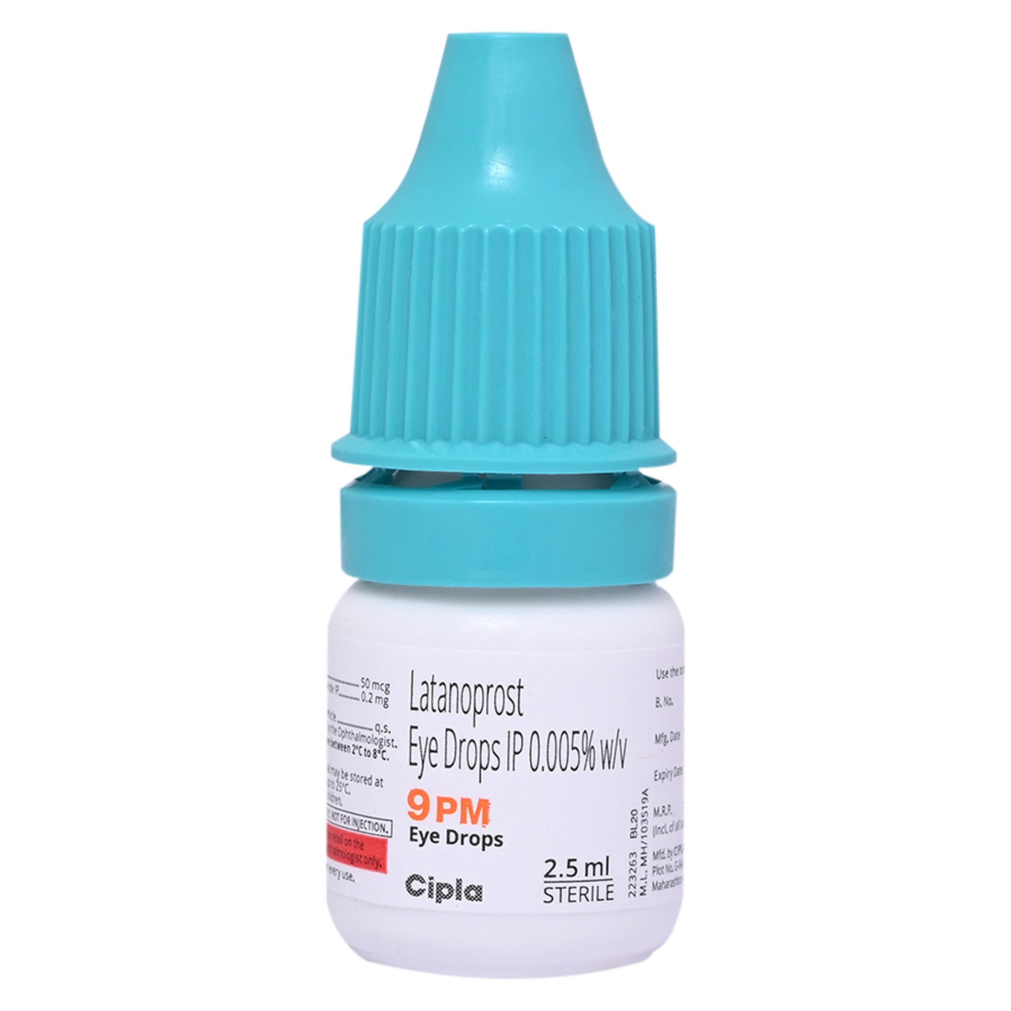 Buy 9 PM Eye Drops 2.5 ml Online