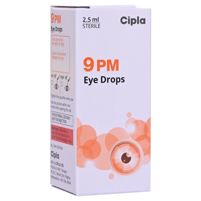 9 PM Eye Drops 2.5 ml, Pack of 1 Eye Drop