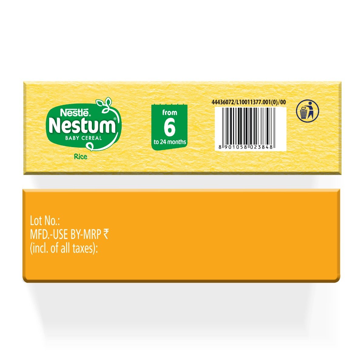 Nestle Nestum Baby Cereal – From 6 to 24 Months, Rice Powder, 300gm Bag-in-Box Pack, Pack of 1 Nestle Nestum Baby Cereal – From 6 to 24 Months, Rice Powder, 300gm Bag-in-Box Pack, Pack of 1