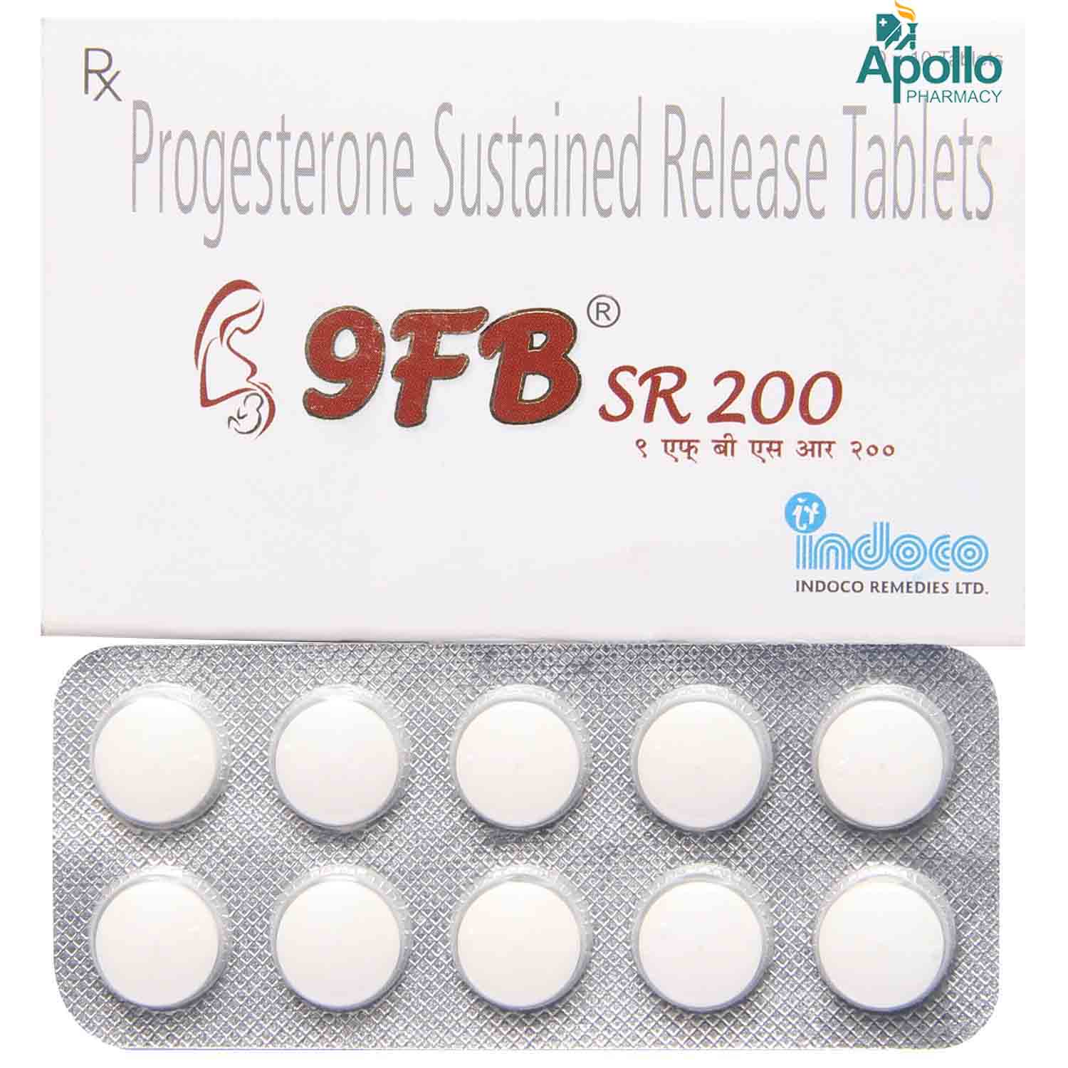 Buy 9FB SR 200 Tablet 10's Online