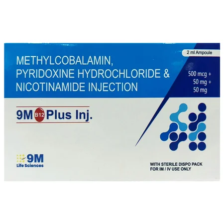 9M B12 Plus Dispo Pack Injection 2 ml