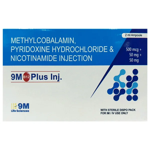 9M B12 Plus Dispo Pack Injection 2 ml