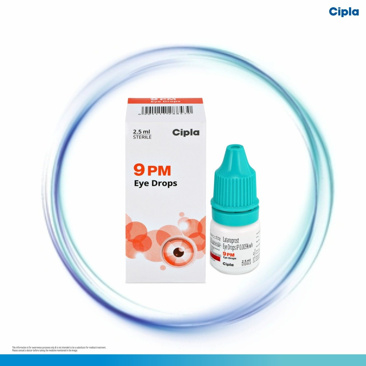 9 PM Eye Drops 2.5 ml, Pack of 1 9 PM Eye Drops 2.5 ml, Pack of 1