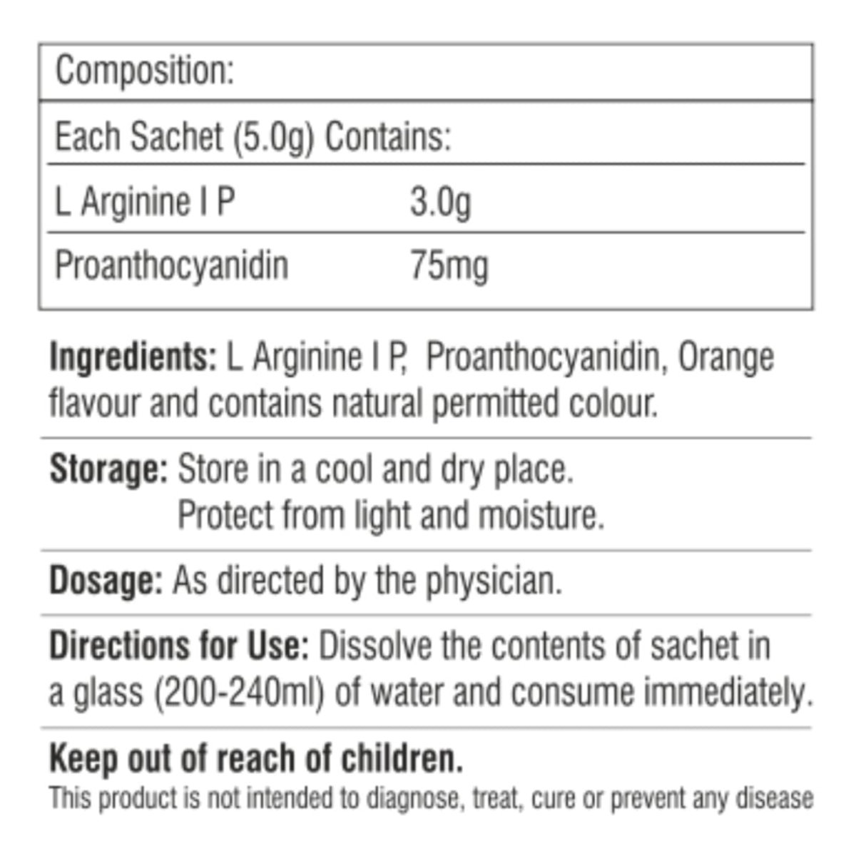 Aarin Sugar Free Orange Granules 5 gm, Pack of 1 GRANULES Aarin Sugar Free Orange Granules 5 gm, Pack of 1 GRANULES