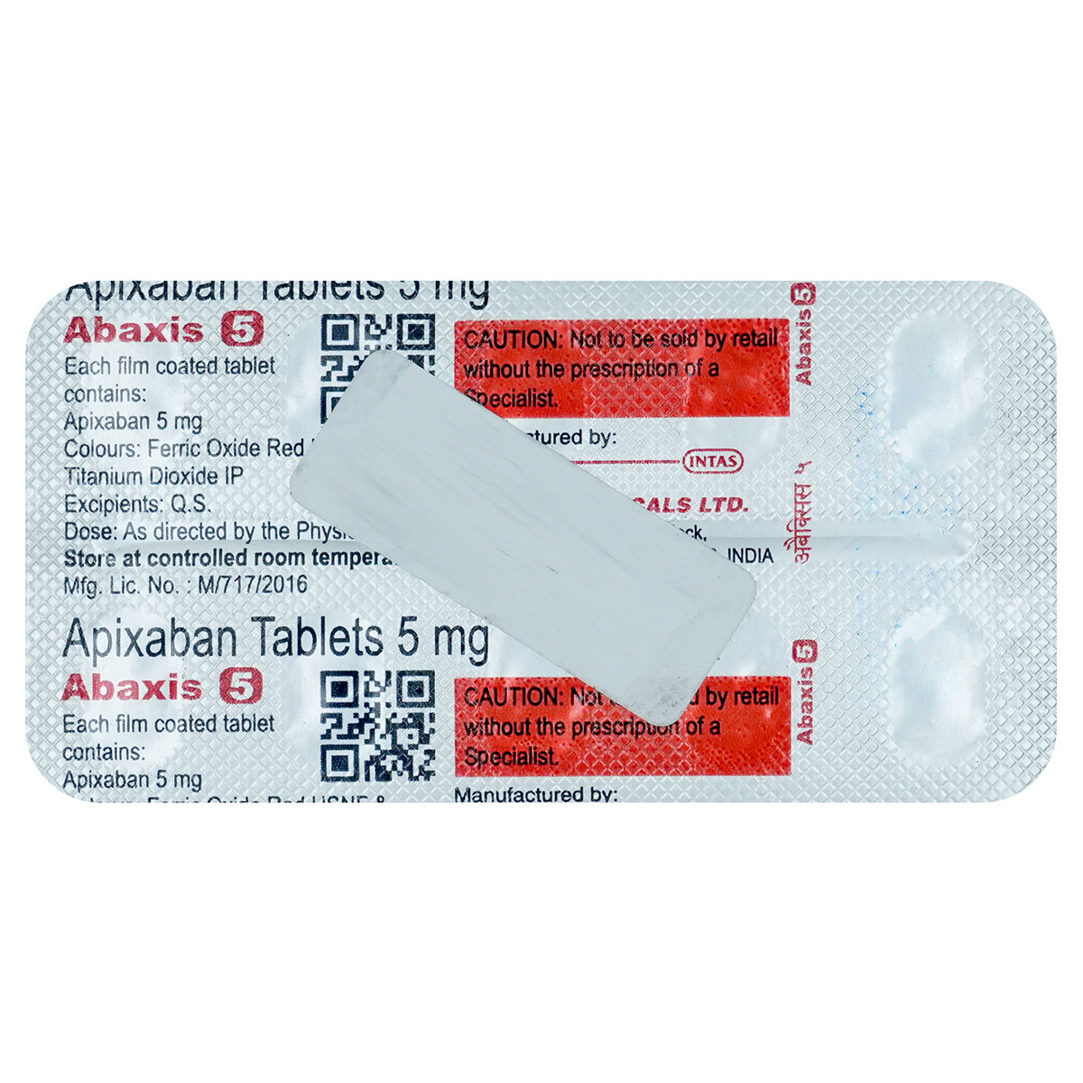 Abaxis 5 Tablet 10's, Pack of 10 TabletS Abaxis 5 Tablet 10's, Pack of 10 TabletS