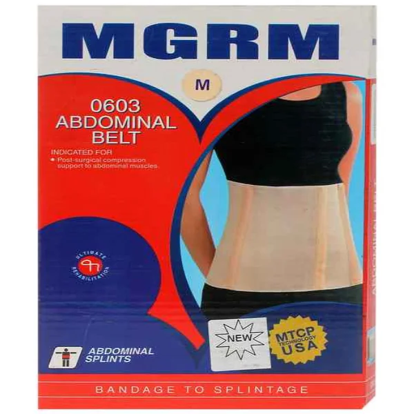 MGRM Abdominal Belt Medium 0603, 1 Count