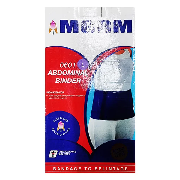 MGRM Abdominal Binder Large 0601, 1 Count, Pack of 1