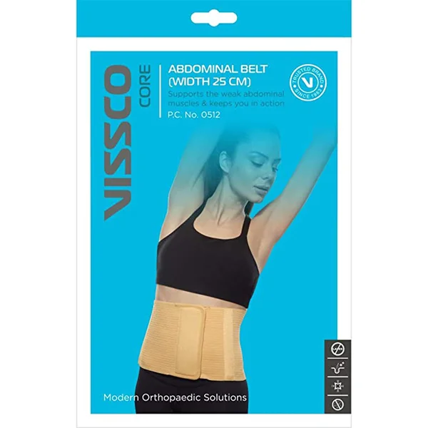 Vissco Abdominal Belt Medium, 1 Count, Pack of 1